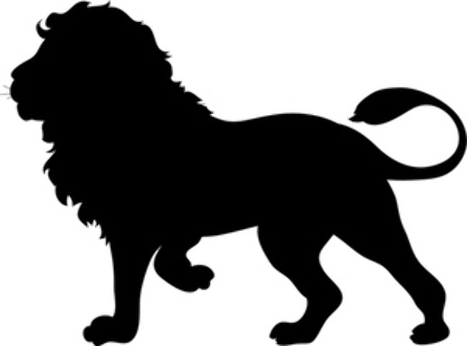 Lion silhouette