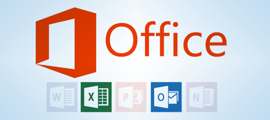 Microsoft office logo banner