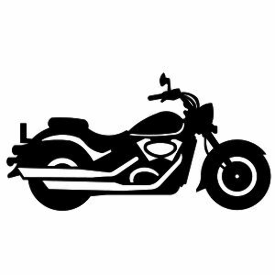 Motorcycle outline