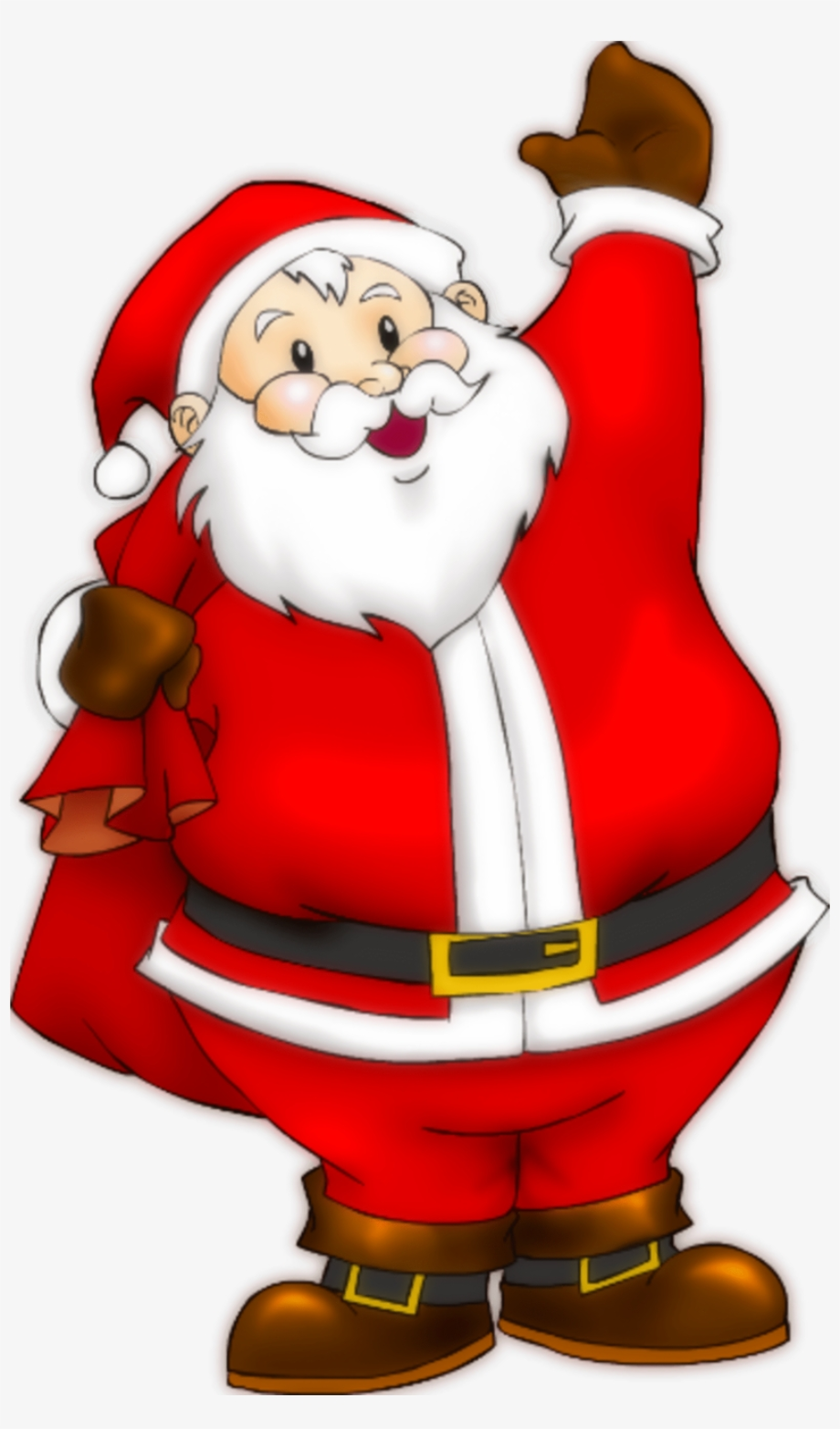 Santa transparent background