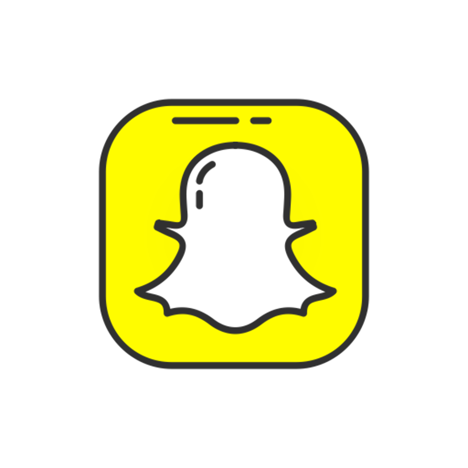 Snapchat logo transparent square