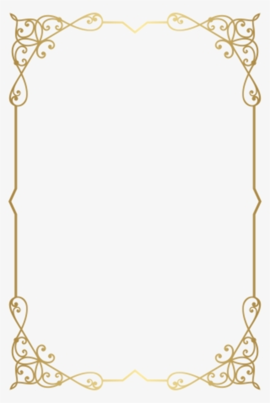 Border transparent fancy