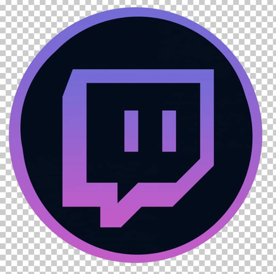 Twitch logo png circle