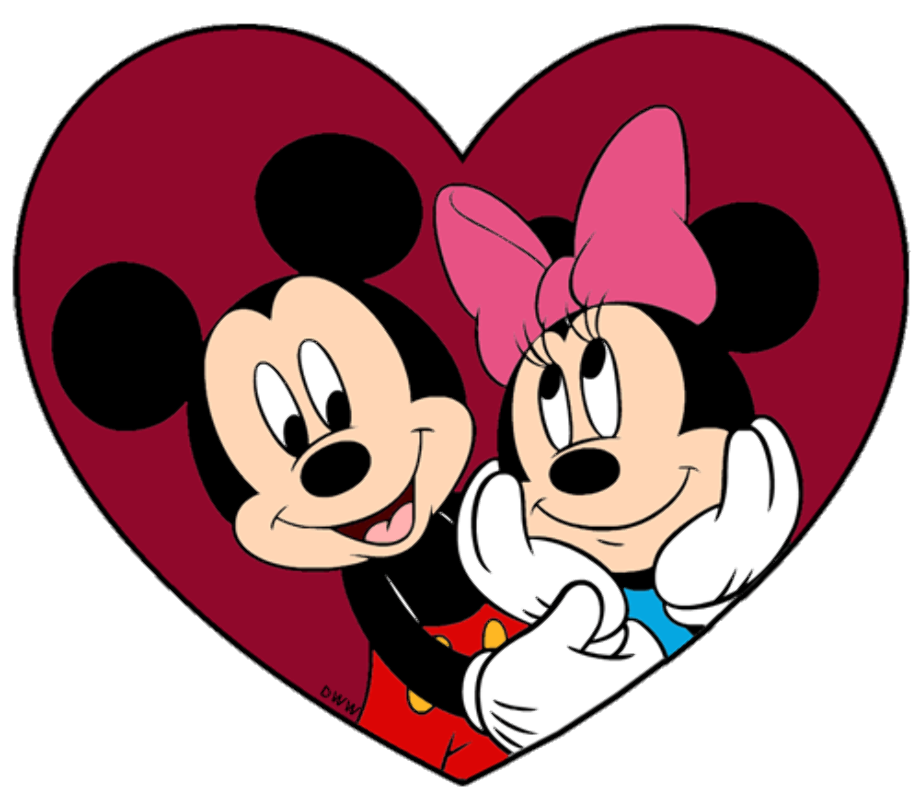 Valentines day mickey mouse