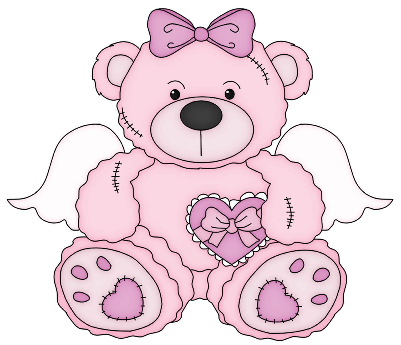 Teddy bear clip art 2 image 0