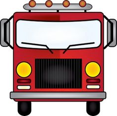 Fire truck fire engine clipart image cartoon firetruck creating printables 3