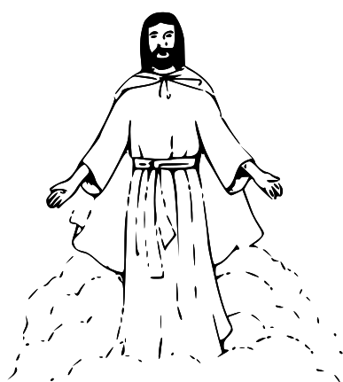 Jesus christmas clip art religious clipart clipartcow