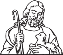 Jesus clip art black and white free clipart images 2 3 clipartcow