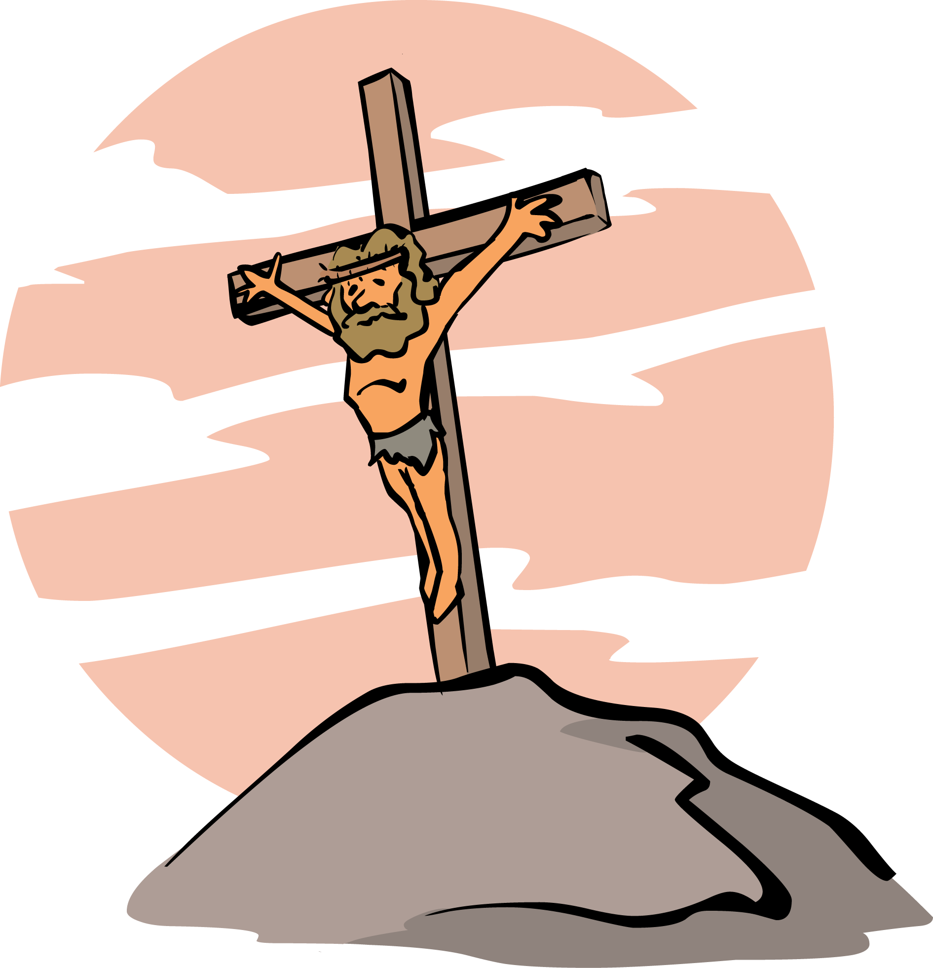 Jesus easter clipart