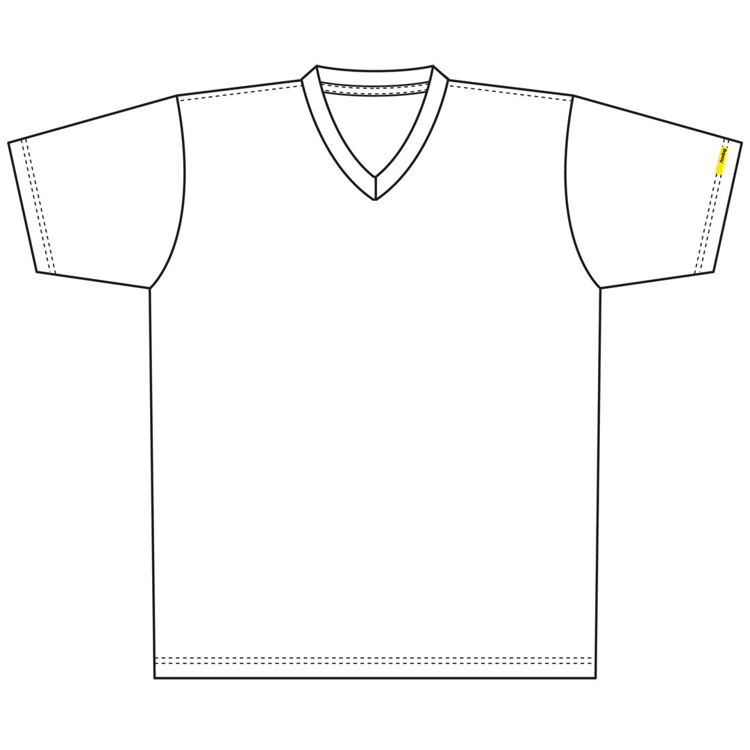 T shirt neck shirt clipart