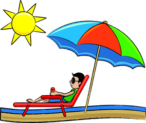 Beach vacation clipart free clipart images