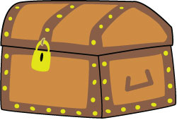 Clip art treasure chest clipart