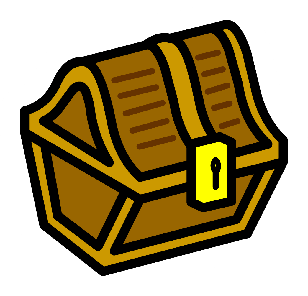 Picture of treasure chest clip art