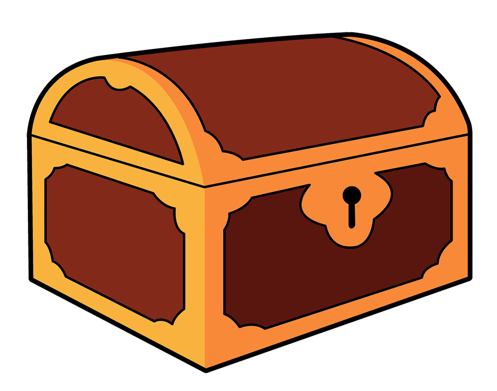 Treasure chest free to use cliparts