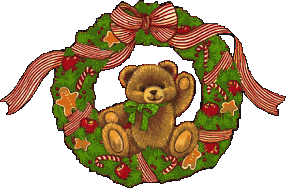 Clipart of christmas wreaths