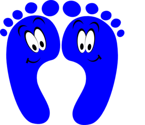 Foot feet clipart kid