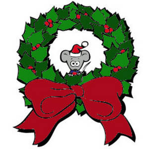 Free christmas clipart wreaths