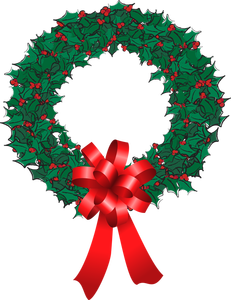 Holiday wreath clip art clipart cliparts and others