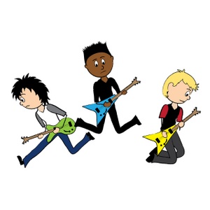 Boy band clipart