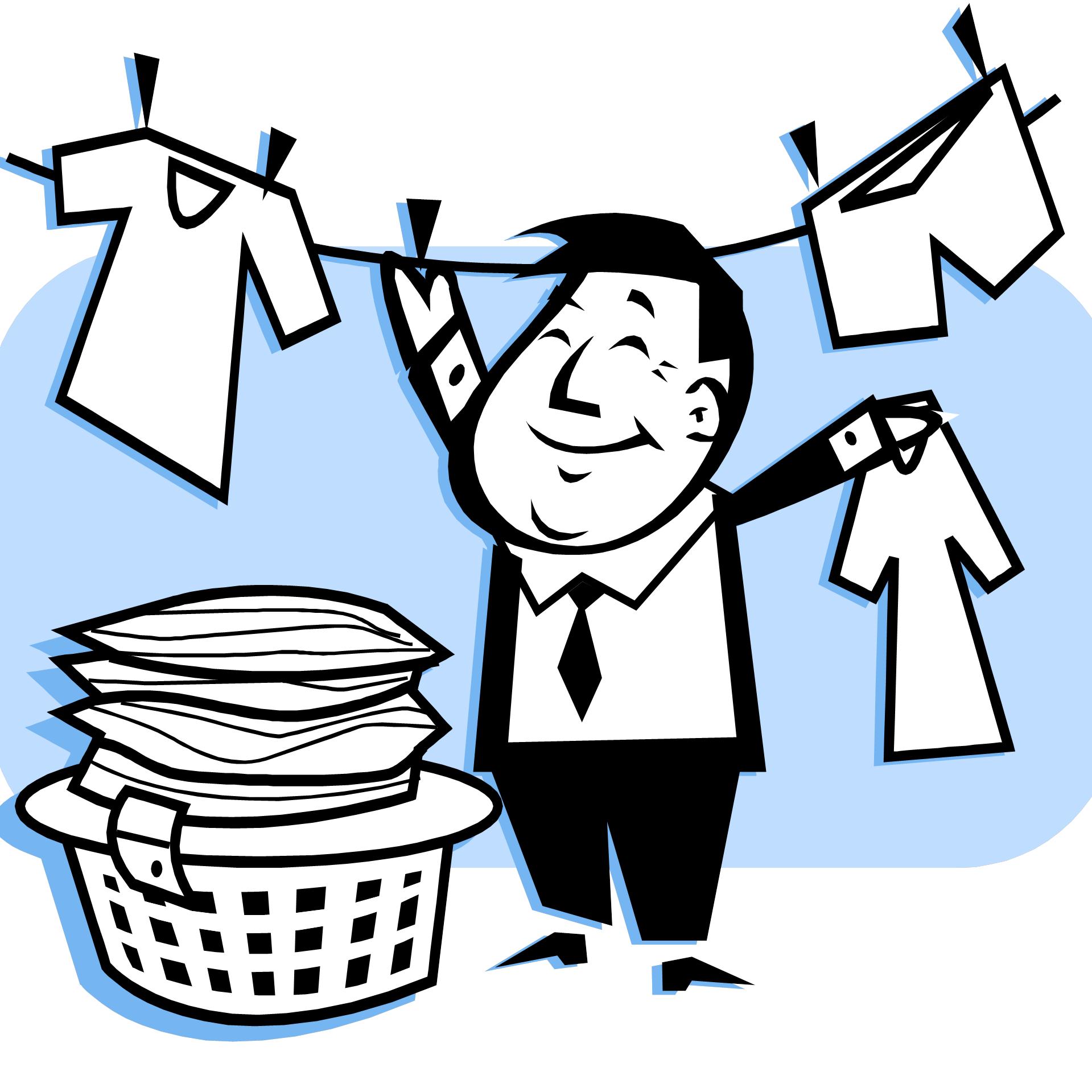 Clip art clean laundry clipart kid 2