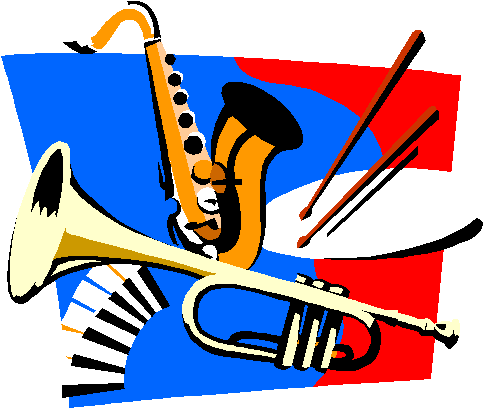 Clip art of band member clipart kid 2