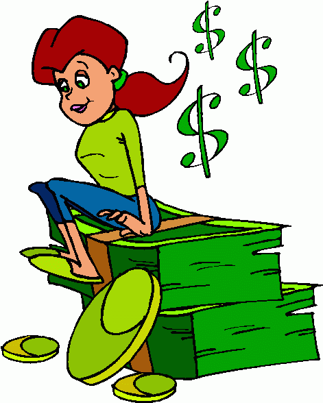 Money clip art 4