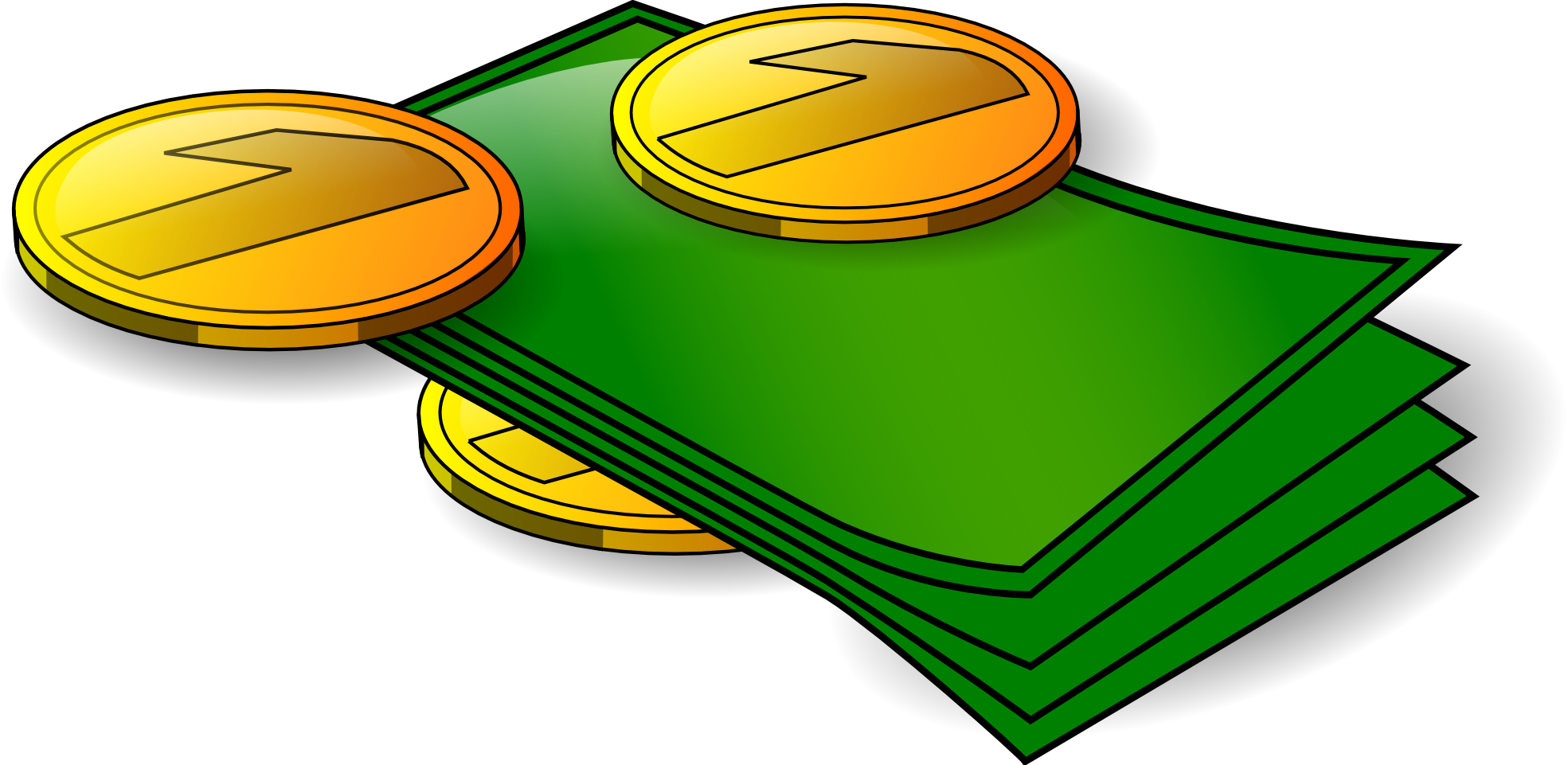 Money clip art free clipart images 4