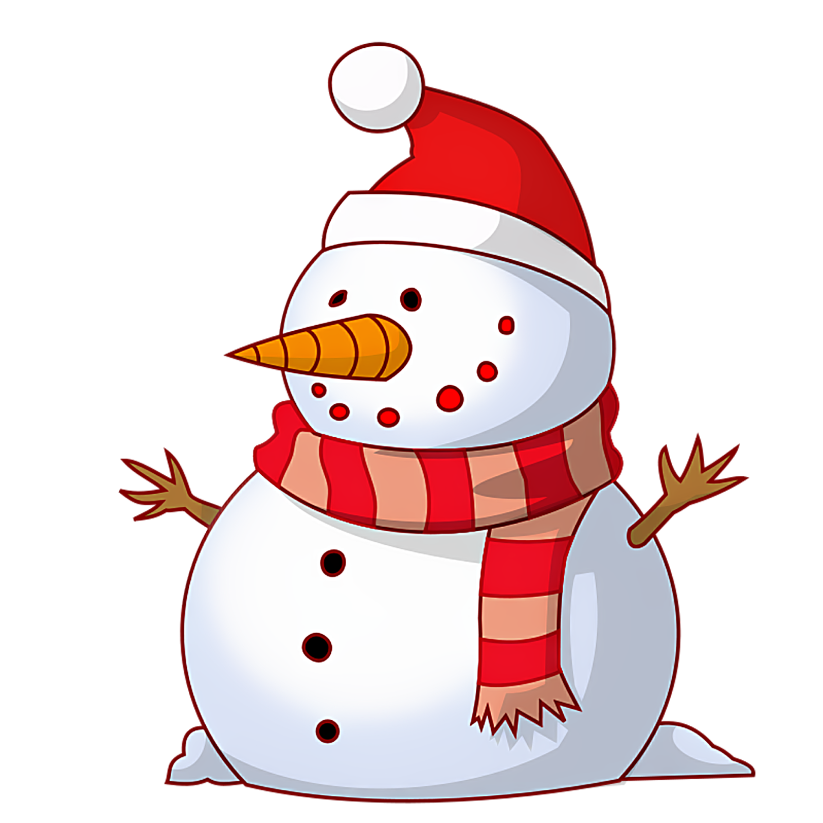 Free clip art santa image 4