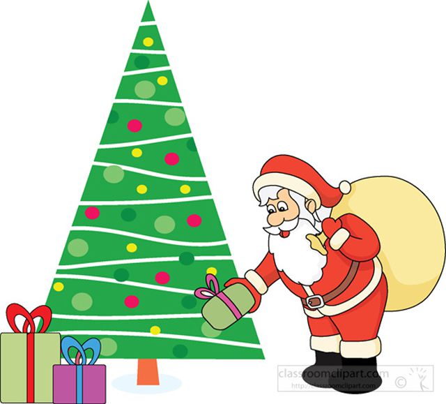 Free santa clipart for all your holiday projects 2