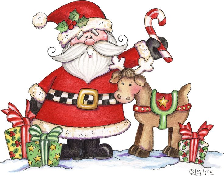 Santa christmas clip art images on 2