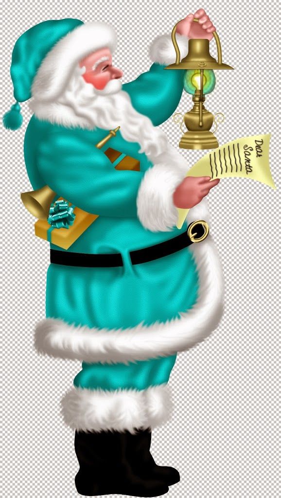 Santa christmas clip art images on 3