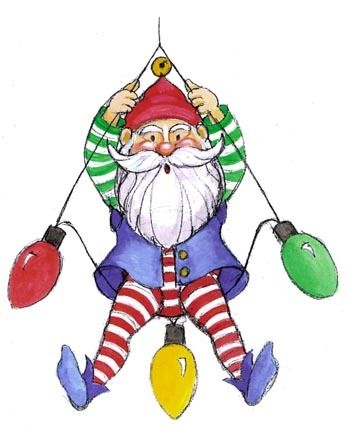 Santa christmas clip art images on