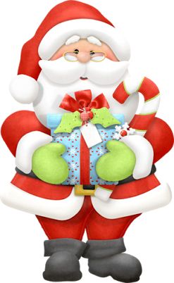 Santa christmas winter clip art images on