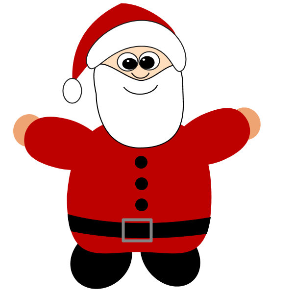 Santa claus clip art free clipart images