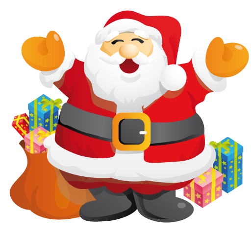 Santa free to use clipart 2