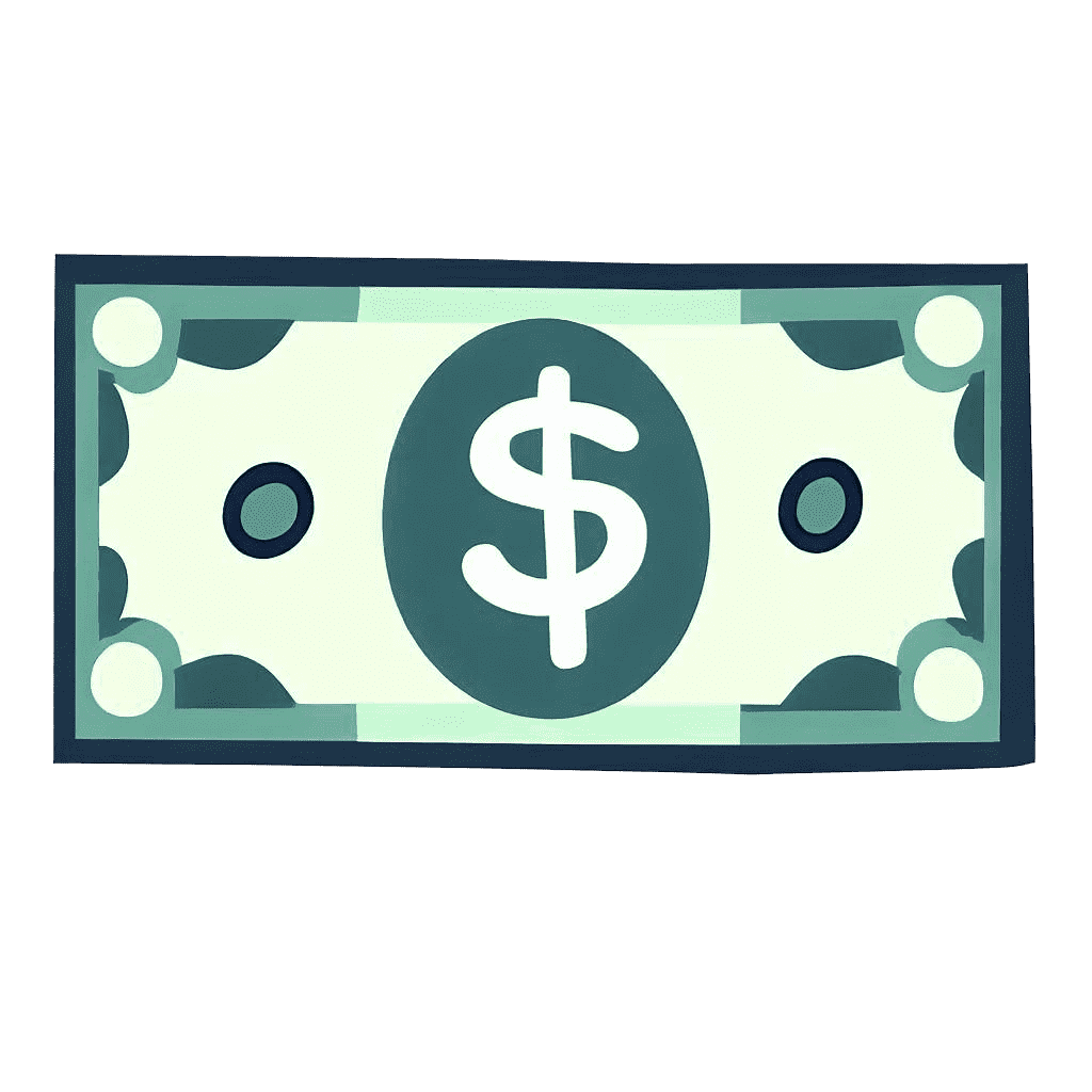 Dollar Bill Png Transparent Clipart - ClipartLib