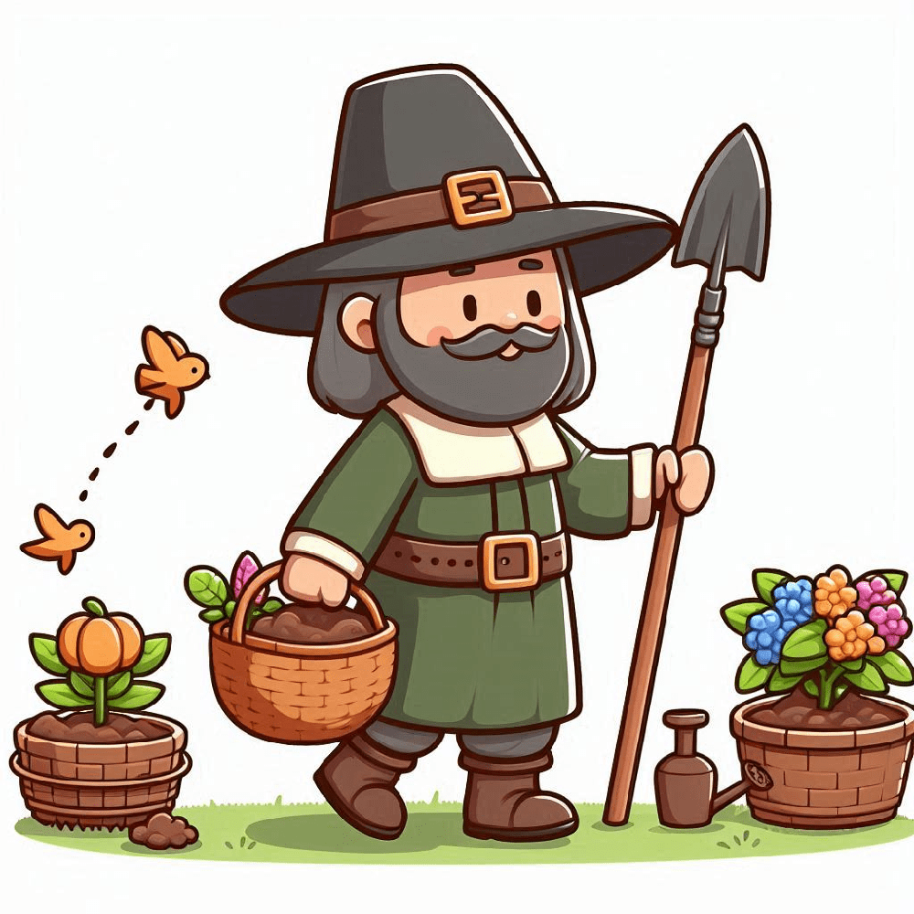 Pilgrim Clipart