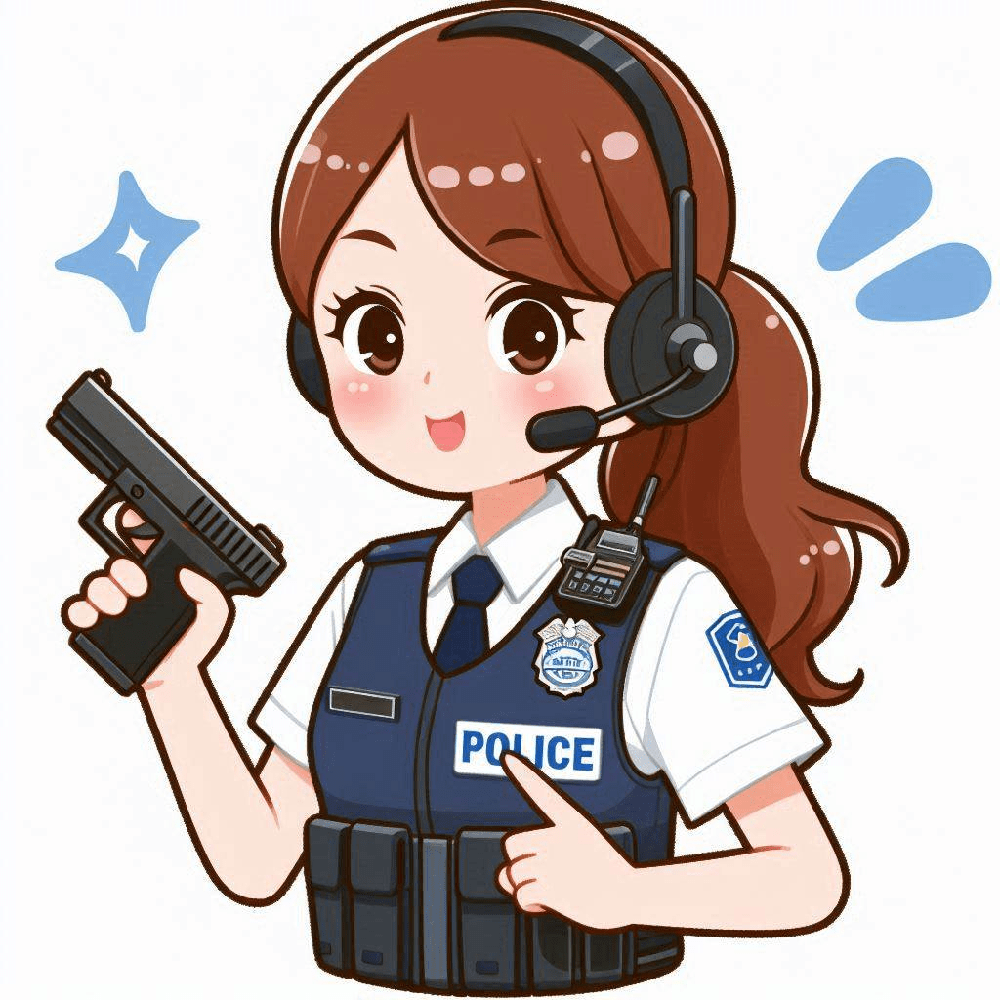 Police Woman Clipart