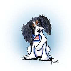 Cavalier King Charles Spaniel Drawing