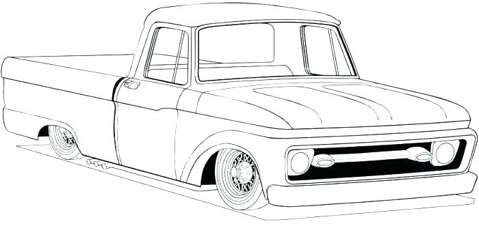 Chevy Truck Drawings | Free download on ClipArtMag