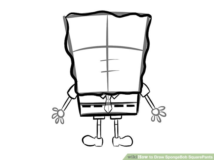 Spongebob Drawing Step By Step