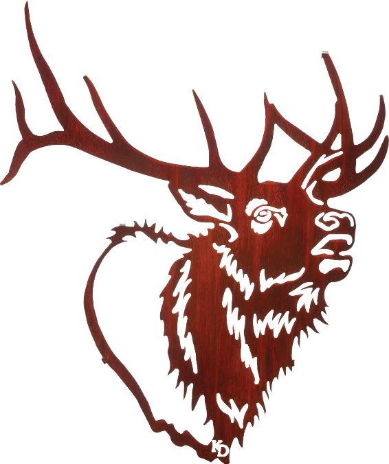 Elk Head Clipart