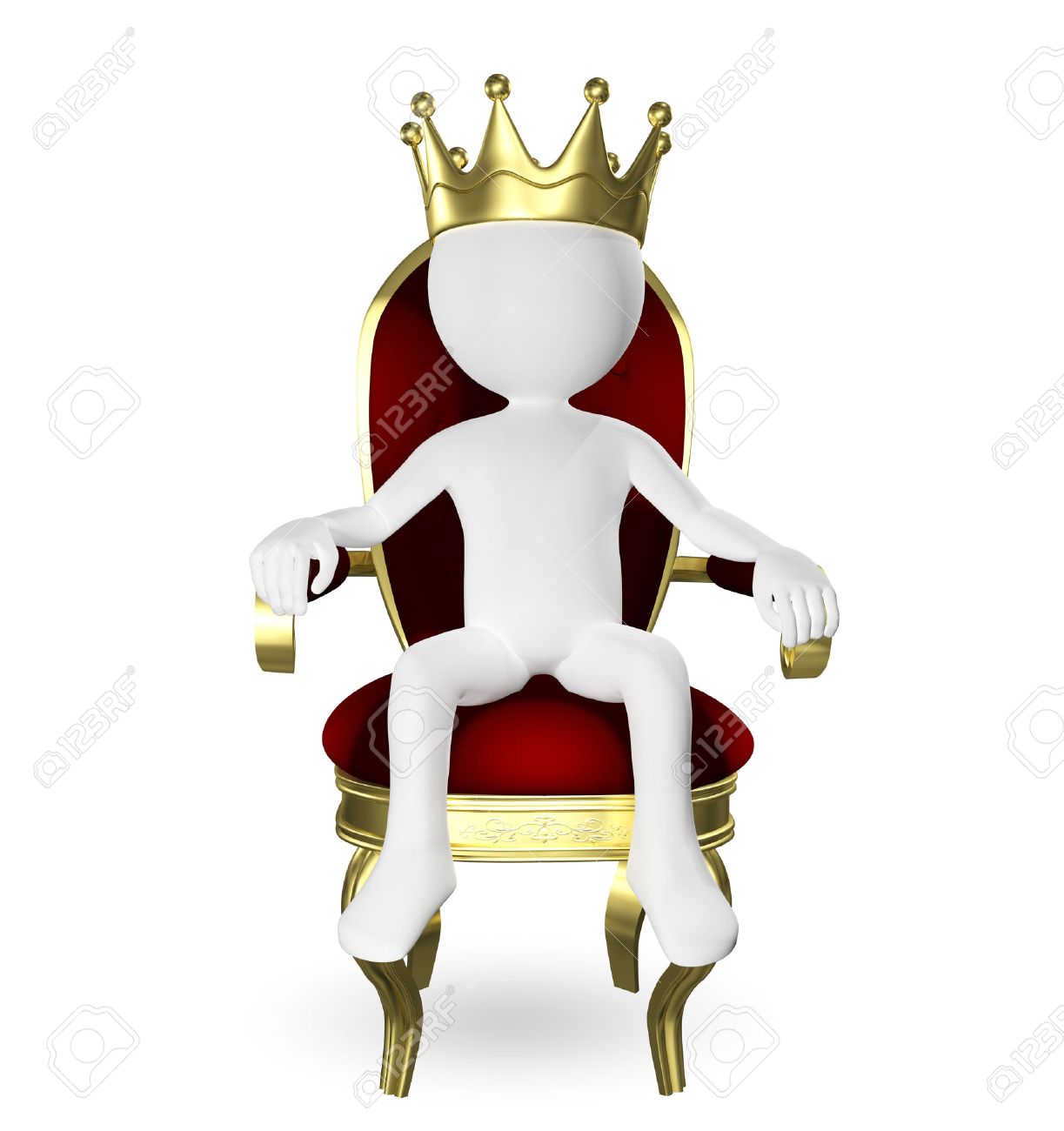 King On Throne