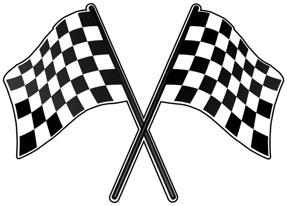 Printable Racing Flag - Printable Blank World