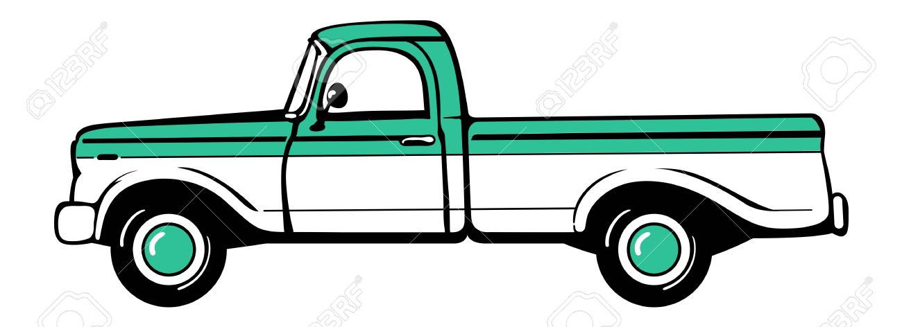 Red Pickup Clipart Vector Red Pickup Car Illustration - vrogue.co