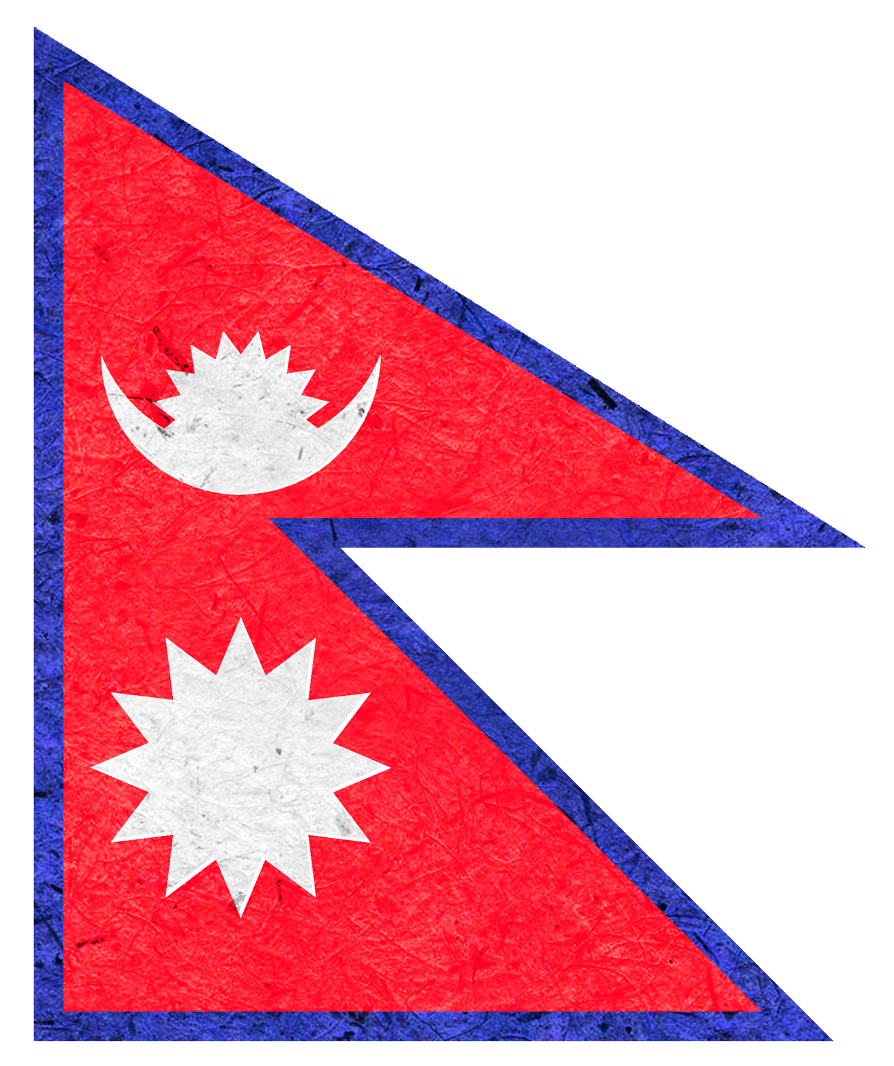 Flag of Nepal PNG download free | Clipart Nepal