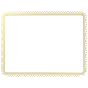 Certificate Border clipart, cliparts of Certificate Border free ...