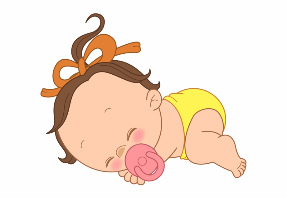 Sleepy Baby Cartoon