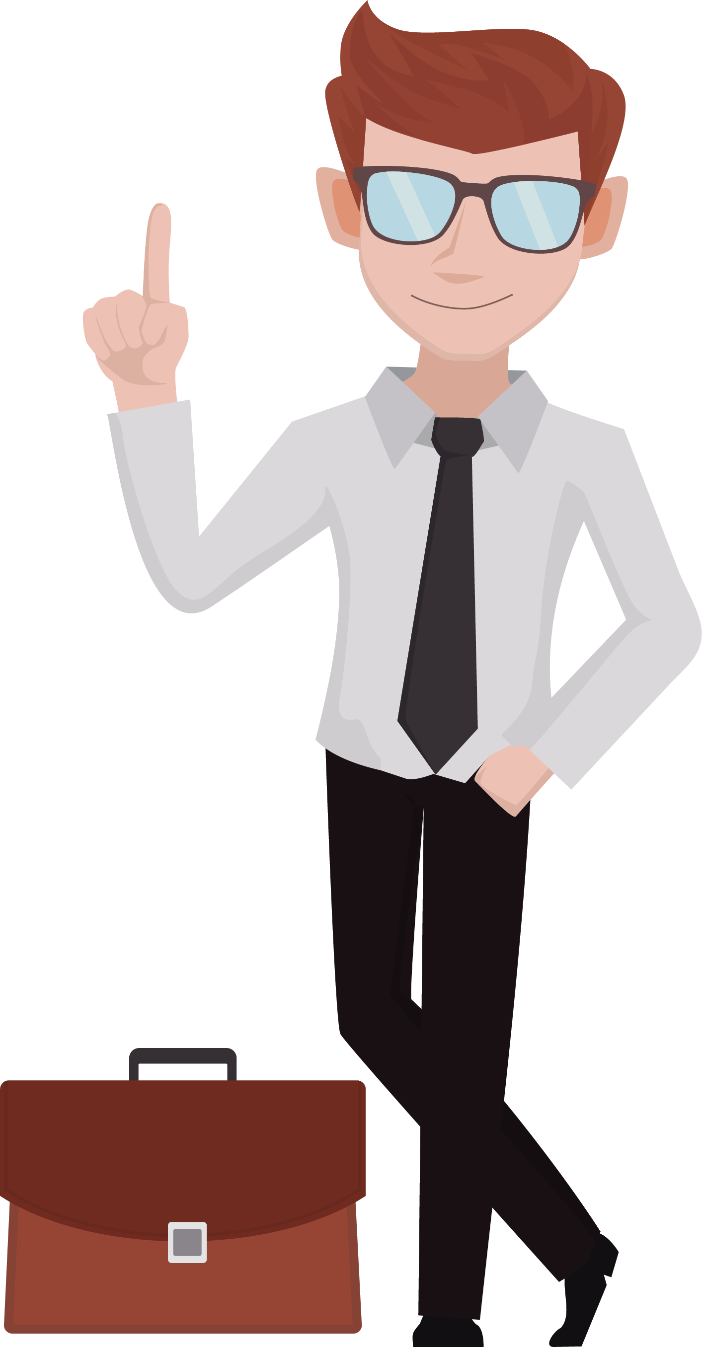 Cartoon Man Transparent Background