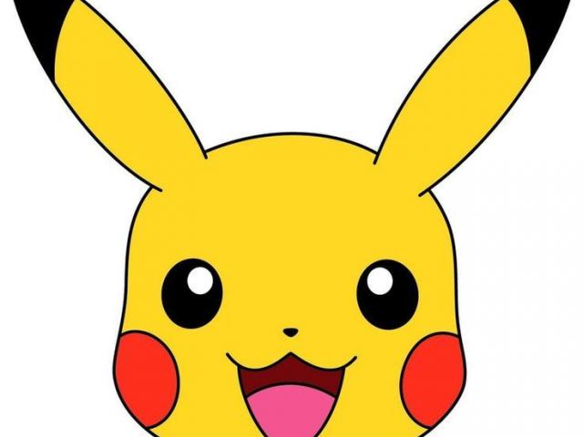 Pikachu Face Clip Art